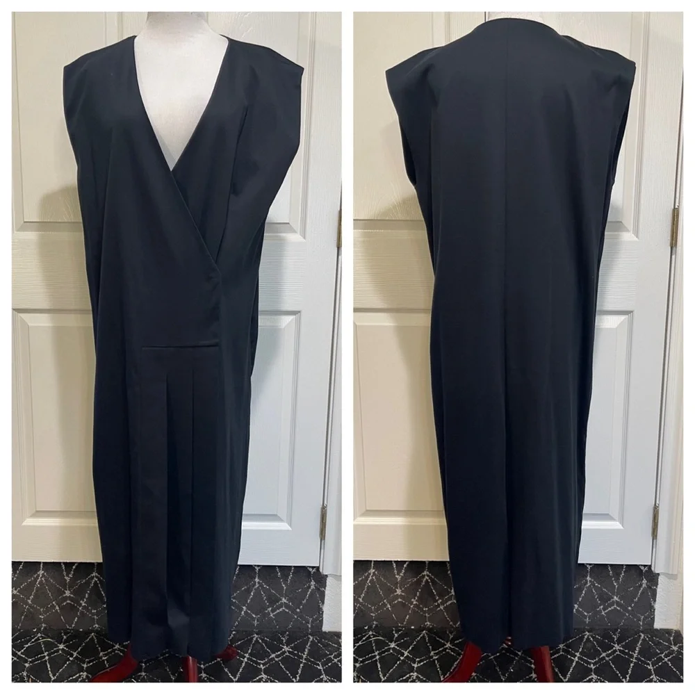 COS Wrap-Dress With Pleats - Picture 3 of 8